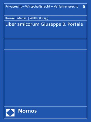 cover image of Liber amicorum Giuseppe B. Portale